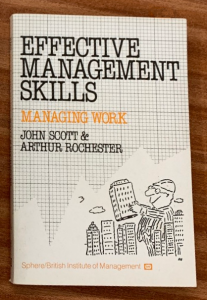 photo of Scott and Rochester book Effective Management Skills