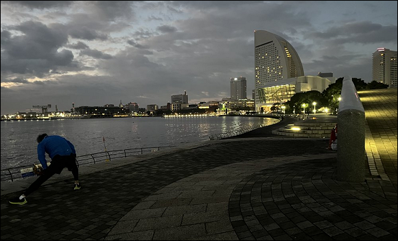 part of the Yokohama coast line route